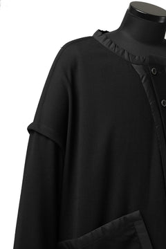 画像をギャラリービューアに読み込む, SOSNOVSKA exclusive COLLAPSED PLANK SWEAT SHIRT (BLACK)