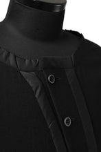 画像をギャラリービューアに読み込む, SOSNOVSKA exclusive COLLAPSED PLANK SWEAT SHIRT (BLACK)