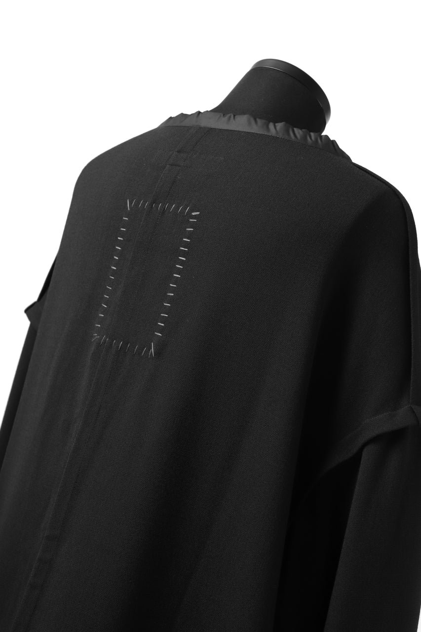 画像をギャラリービューアに読み込む, SOSNOVSKA exclusive COLLAPSED PLANK SWEAT SHIRT (BLACK)