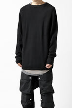 画像をギャラリービューアに読み込む, A.F ARTEFACT "WHOLEGARMENT" MOCKNECK KNIT PULLOVER (BLACK)