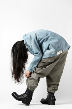 画像をギャラリービューアに読み込む, ISAMU KATAYAMA BACKLASH LOWCROTCH FIELD PANTS / STRETCH TYPEWRITER CLOTH (KHAKI)