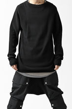 画像をギャラリービューアに読み込む, A.F ARTEFACT "WHOLEGARMENT" MOCKNECK KNIT PULLOVER (BLACK)