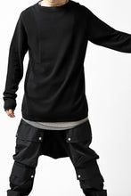 画像をギャラリービューアに読み込む, A.F ARTEFACT "WHOLEGARMENT" MOCKNECK KNIT PULLOVER (BLACK)