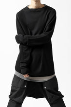 画像をギャラリービューアに読み込む, A.F ARTEFACT "WHOLEGARMENT" MOCKNECK KNIT PULLOVER (BLACK)