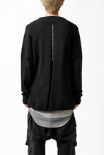 画像をギャラリービューアに読み込む, A.F ARTEFACT "WHOLEGARMENT" MOCKNECK KNIT PULLOVER (BLACK)