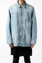 画像をギャラリービューアに読み込む, ISAMU KATAYAMA BACKLASH LOOSEY JEAN JACKET / COTTON LINEN DENIM (INDIGO)