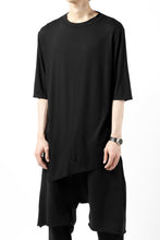 Load image into Gallery viewer, FIRST AID TO THE INJURED ROAMINY SHORT SLEEVE T-SHIRT / MIXED UP RIB (BLACK)