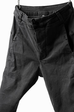 画像をギャラリービューアに読み込む, thomkrom OVER LOCKED SKINNY TROUSERS /  HYPER STRETCH DENIM (DARK GREY)