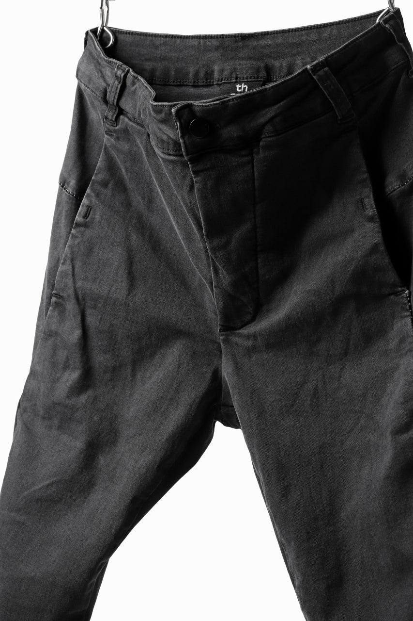画像をギャラリービューアに読み込む, thomkrom OVER LOCKED SKINNY TROUSERS /  HYPER STRETCH DENIM (DARK GREY)