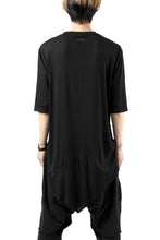 Load image into Gallery viewer, FIRST AID TO THE INJURED ROAMINY SHORT SLEEVE T-SHIRT / MIXED UP RIB (BLACK)