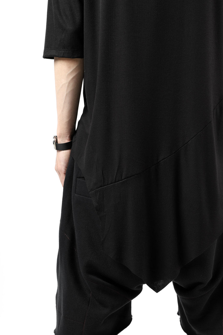 Load image into Gallery viewer, FIRST AID TO THE INJURED ROAMINY SHORT SLEEVE T-SHIRT / MIXED UP RIB (BLACK)