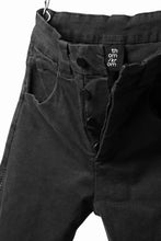 画像をギャラリービューアに読み込む, thomkrom OVER LOCKED SKINNY TROUSERS /  HYPER STRETCH DENIM (BLACK)