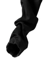 Load image into Gallery viewer, BORIS BIDJAN SABERI LOW CROTCH PANTS / RESIN DYED "P28.4-F1603K" (BLACK)
