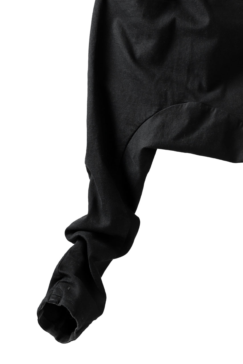 Load image into Gallery viewer, BORIS BIDJAN SABERI LOW CROTCH PANTS / RESIN DYED "P28.4-F1603K" (BLACK)
