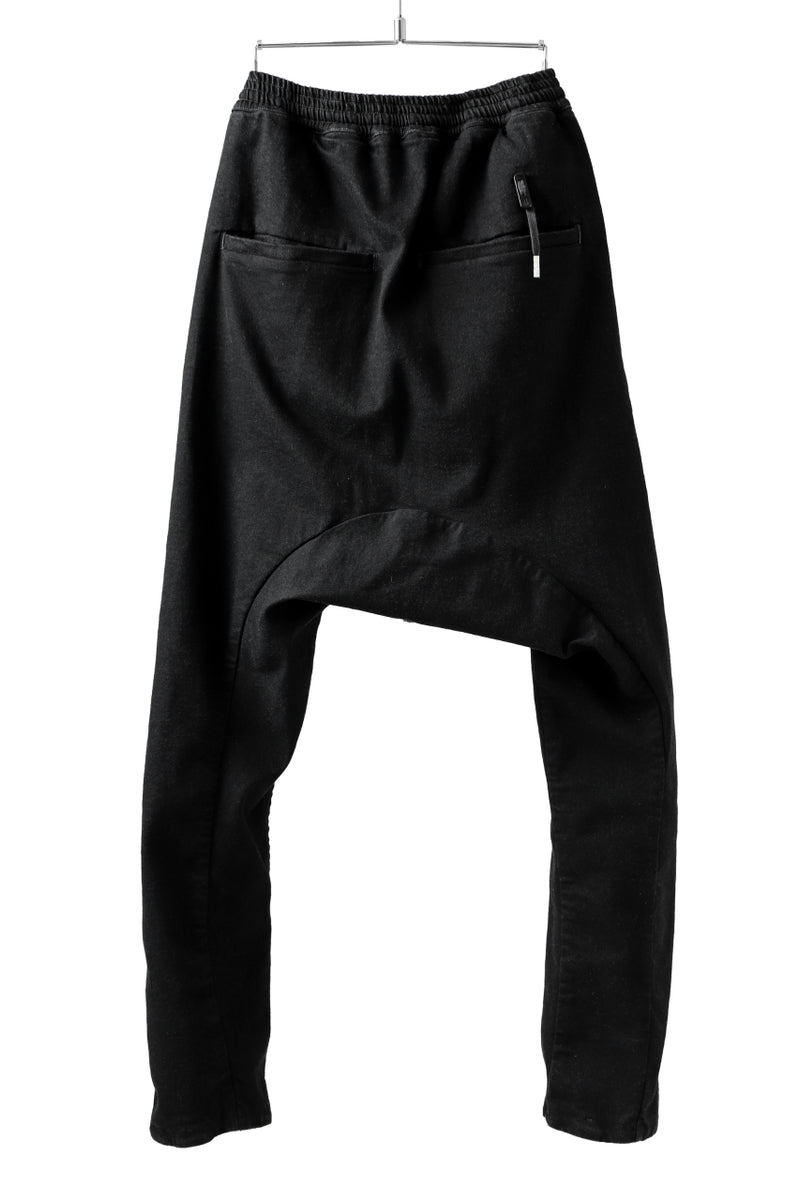 BORIS BIDJAN SABERI LOW CROTCH PANTS / RESIN DYED 