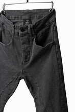 画像をギャラリービューアに読み込む, thomkrom OVER LOCKED SKINNY TROUSERS /  FADE STRETCH DENIM (LIGHT GREY)