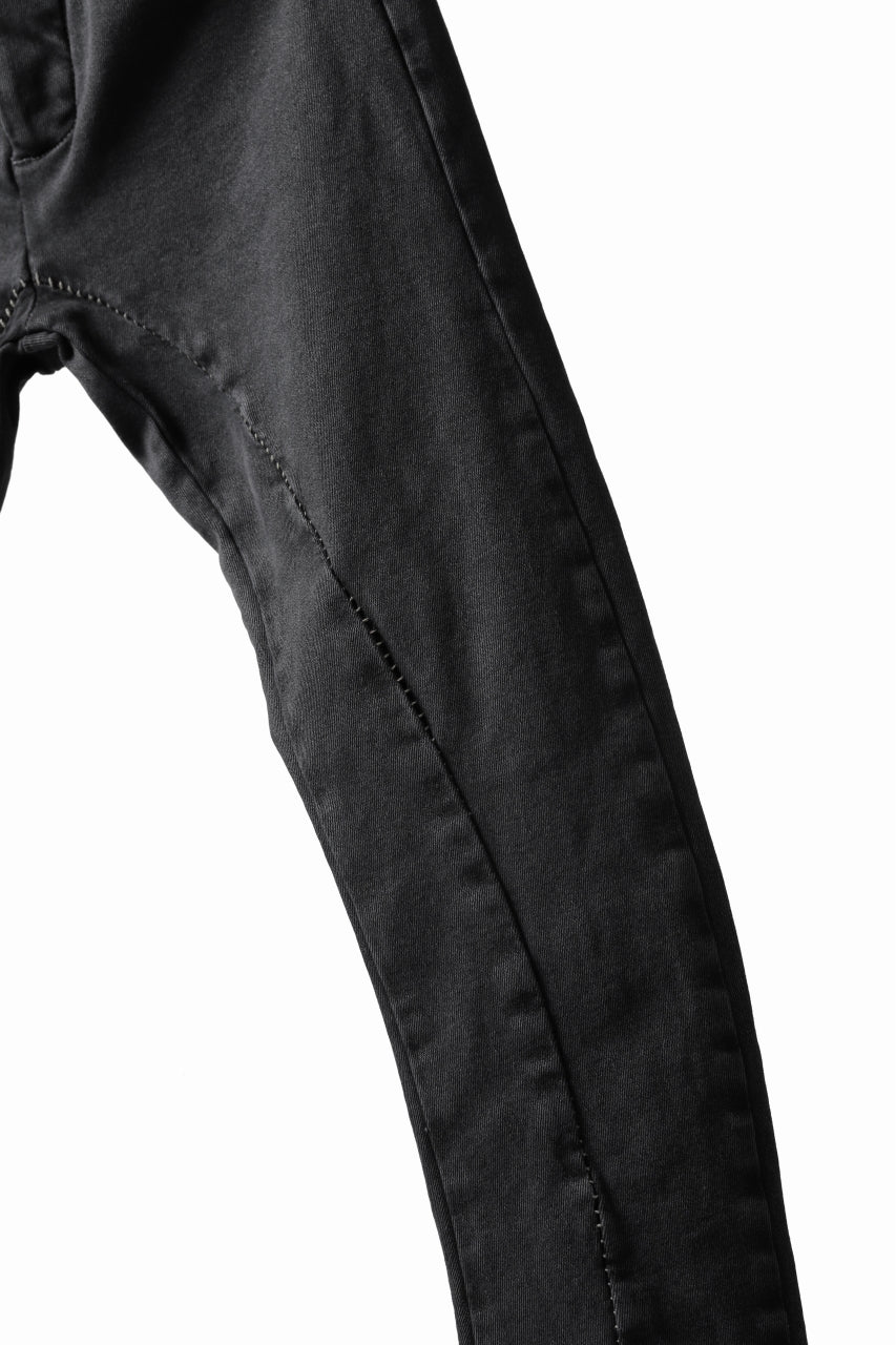 画像をギャラリービューアに読み込む, thomkrom OVER LOCKED SKINNY TROUSERS /  FADE STRETCH DENIM (LIGHT GREY)