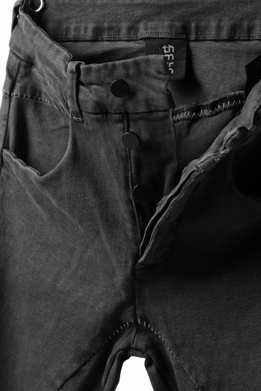 画像をギャラリービューアに読み込む, thomkrom OVER LOCKED SKINNY TROUSERS /  FADE STRETCH DENIM (LIGHT GREY)