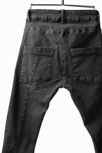 画像をギャラリービューアに読み込む, thomkrom OVER LOCKED SKINNY TROUSERS /  FADE STRETCH DENIM (LIGHT GREY)