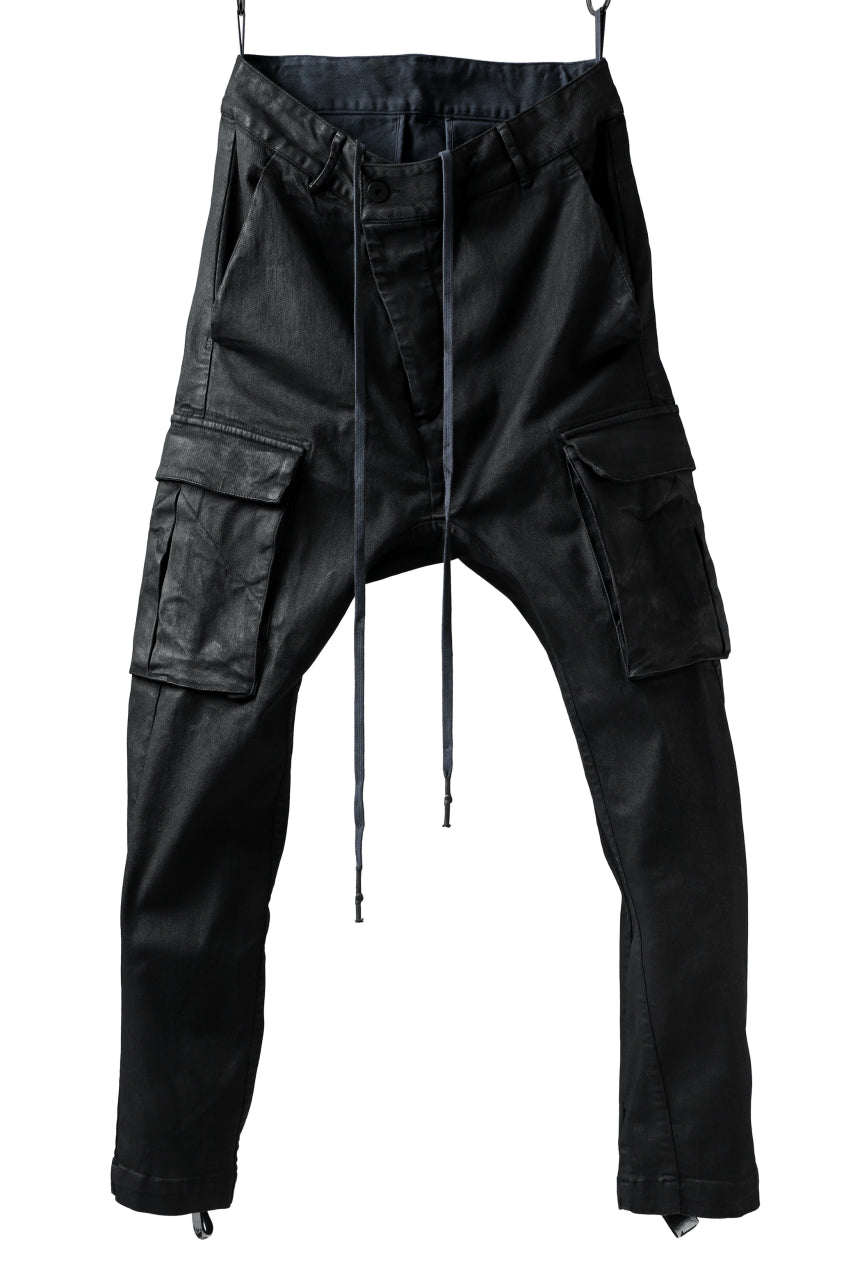 画像をギャラリービューアに読み込む, 11 BY BORIS BIDJAN SABERI CARGO POCKET PANTS / PIGMENT DYED "P21B-F-1481" (DARK BLUE)
