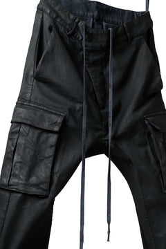 画像をギャラリービューアに読み込む, 11 BY BORIS BIDJAN SABERI CARGO POCKET PANTS / PIGMENT DYED "P21B-F-1481" (DARK BLUE)