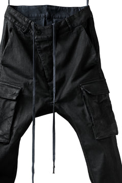 画像をギャラリービューアに読み込む, 11 BY BORIS BIDJAN SABERI CARGO POCKET PANTS / PIGMENT DYED "P21B-F-1481" (DARK BLUE)