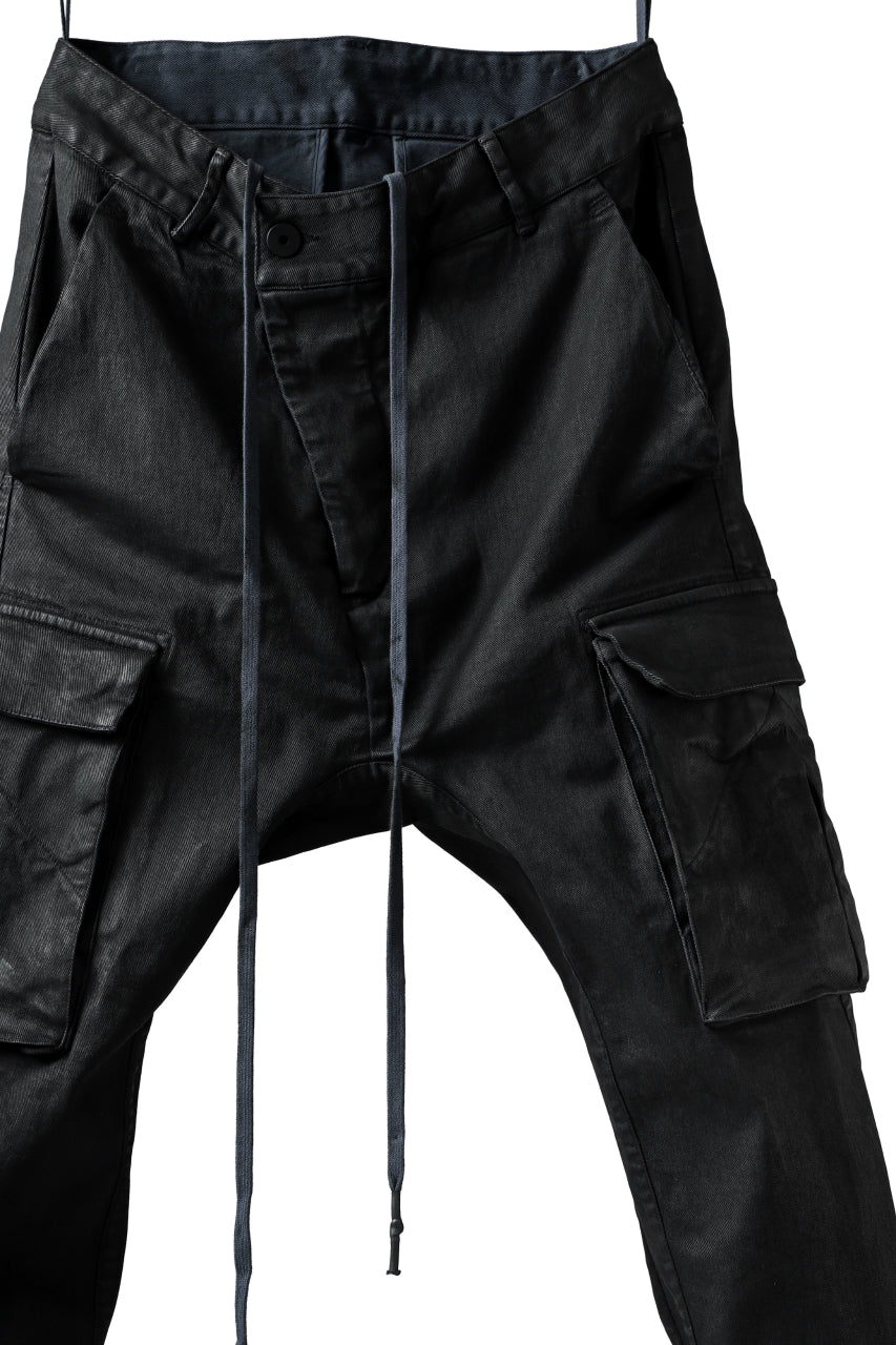 画像をギャラリービューアに読み込む, 11 BY BORIS BIDJAN SABERI CARGO POCKET PANTS / PIGMENT DYED &quot;P21B-F-1481&quot; (DARK BLUE)