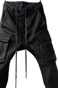 画像をギャラリービューアに読み込む, 11 BY BORIS BIDJAN SABERI CARGO POCKET PANTS / PIGMENT DYED "P21B-F-1481" (DARK BLUE)