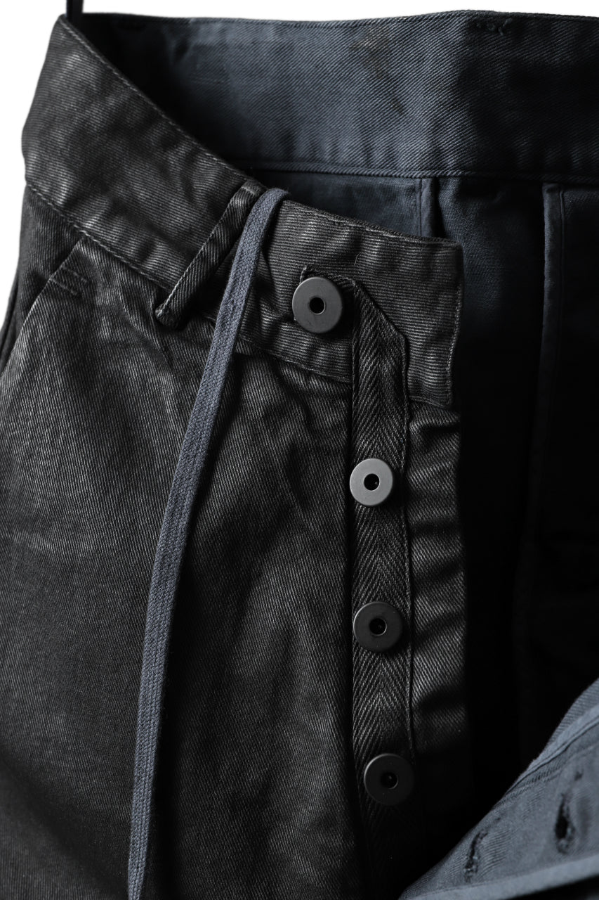 画像をギャラリービューアに読み込む, 11 BY BORIS BIDJAN SABERI CARGO POCKET PANTS / PIGMENT DYED "P21B-F-1481" (DARK BLUE)