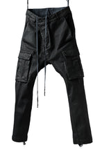 画像をギャラリービューアに読み込む, 11 BY BORIS BIDJAN SABERI CARGO POCKET PANTS / PIGMENT DYED "P21B-F-1481" (DARK BLUE)