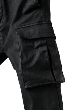 画像をギャラリービューアに読み込む, 11 BY BORIS BIDJAN SABERI CARGO POCKET PANTS / PIGMENT DYED "P21B-F-1481" (DARK BLUE)