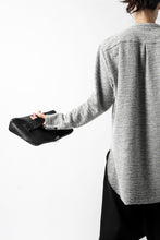 画像をギャラリービューアに読み込む, ierib MINIMAL SHIRT / COMPRESSED PILE KNIT (GREY)