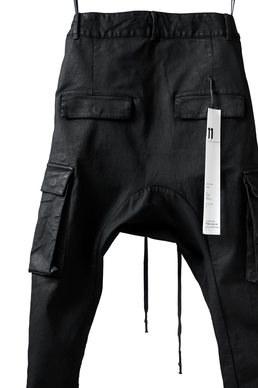 画像をギャラリービューアに読み込む, 11 BY BORIS BIDJAN SABERI CARGO POCKET PANTS / PIGMENT DYED "P21B-F-1481" (DARK BLUE)