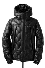 画像をギャラリービューアに読み込む, ISAMU KATAYAMA BACKLASH HOODED DOWN MOUNTAIN JACKET / KANGAROO + POLISH WHITE GOOSE (BLACK)
