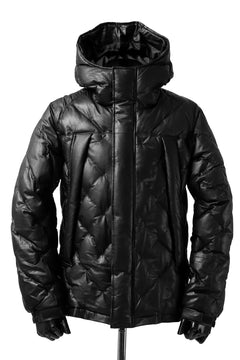 画像をギャラリービューアに読み込む, ISAMU KATAYAMA BACKLASH HOODED DOWN MOUNTAIN JACKET / KANGAROO + POLISH WHITE GOOSE (BLACK)