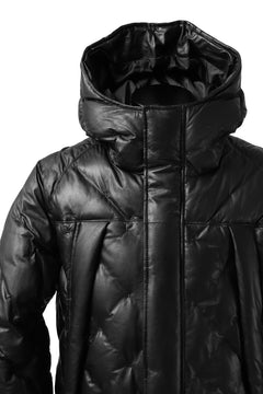 画像をギャラリービューアに読み込む, ISAMU KATAYAMA BACKLASH HOODED DOWN MOUNTAIN JACKET / KANGAROO + POLISH WHITE GOOSE (BLACK)