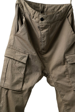 Load image into Gallery viewer, 11 BY BORIS BIDJAN SABERI CARGO POCKET PANTS / OBJECT DYED "P21B-F-1482" (MUD GREY)