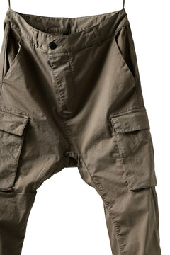 画像をギャラリービューアに読み込む, 11 BY BORIS BIDJAN SABERI CARGO POCKET PANTS / OBJECT DYED &quot;P21B-F-1482&quot; (MUD GREY)