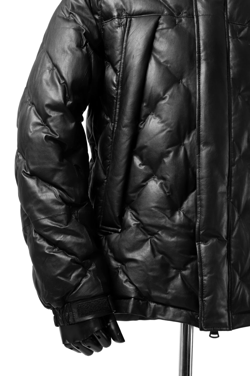 画像をギャラリービューアに読み込む, ISAMU KATAYAMA BACKLASH HOODED DOWN MOUNTAIN JACKET / KANGAROO + POLISH WHITE GOOSE (BLACK)