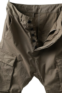 画像をギャラリービューアに読み込む, 11 BY BORIS BIDJAN SABERI CARGO POCKET PANTS / OBJECT DYED &quot;P21B-F-1482&quot; (MUD GREY)