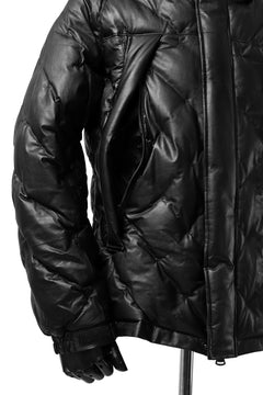 画像をギャラリービューアに読み込む, ISAMU KATAYAMA BACKLASH HOODED DOWN MOUNTAIN JACKET / KANGAROO + POLISH WHITE GOOSE (BLACK)