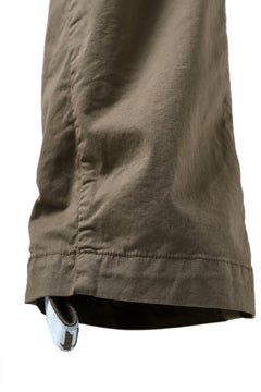 Load image into Gallery viewer, 11 BY BORIS BIDJAN SABERI CARGO POCKET PANTS / OBJECT DYED "P21B-F-1482" (MUD GREY)