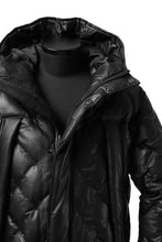 画像をギャラリービューアに読み込む, ISAMU KATAYAMA BACKLASH HOODED DOWN MOUNTAIN JACKET / KANGAROO + POLISH WHITE GOOSE (BLACK)