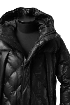 画像をギャラリービューアに読み込む, ISAMU KATAYAMA BACKLASH HOODED DOWN MOUNTAIN JACKET / KANGAROO + POLISH WHITE GOOSE (BLACK)