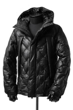 画像をギャラリービューアに読み込む, ISAMU KATAYAMA BACKLASH HOODED DOWN MOUNTAIN JACKET / KANGAROO + POLISH WHITE GOOSE (BLACK)