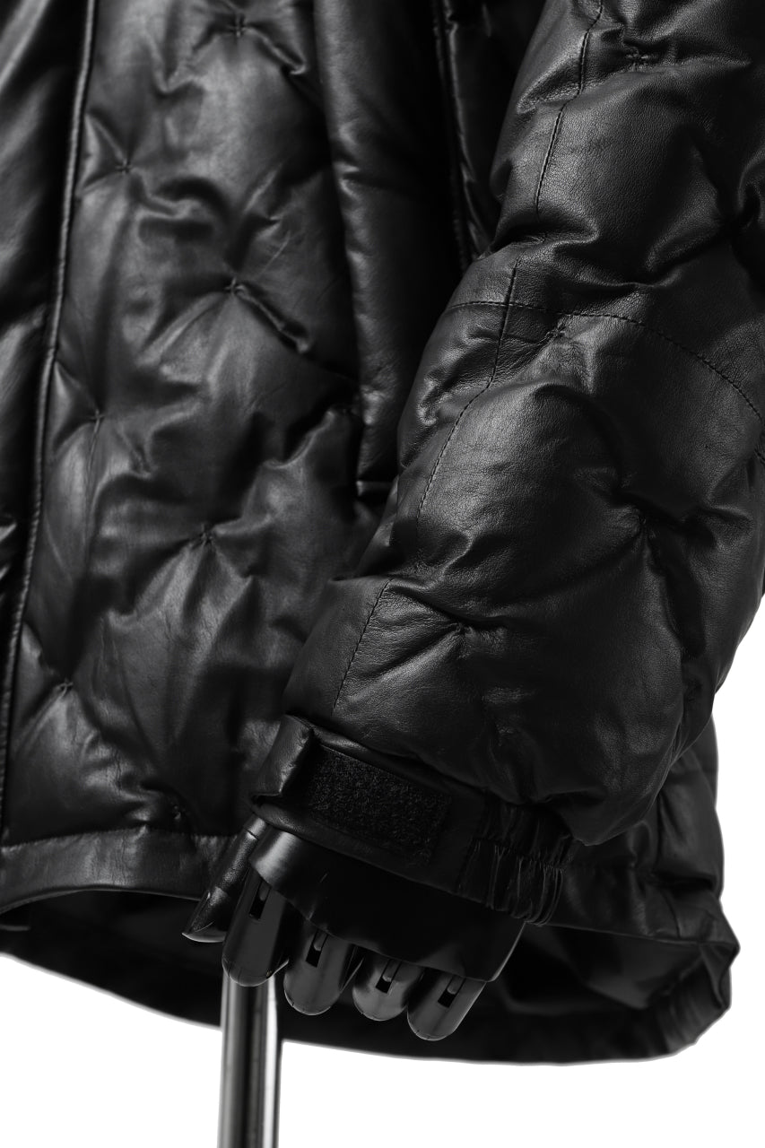 画像をギャラリービューアに読み込む, ISAMU KATAYAMA BACKLASH HOODED DOWN MOUNTAIN JACKET / KANGAROO + POLISH WHITE GOOSE (BLACK)