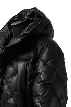 画像をギャラリービューアに読み込む, ISAMU KATAYAMA BACKLASH HOODED DOWN MOUNTAIN JACKET / KANGAROO + POLISH WHITE GOOSE (BLACK)