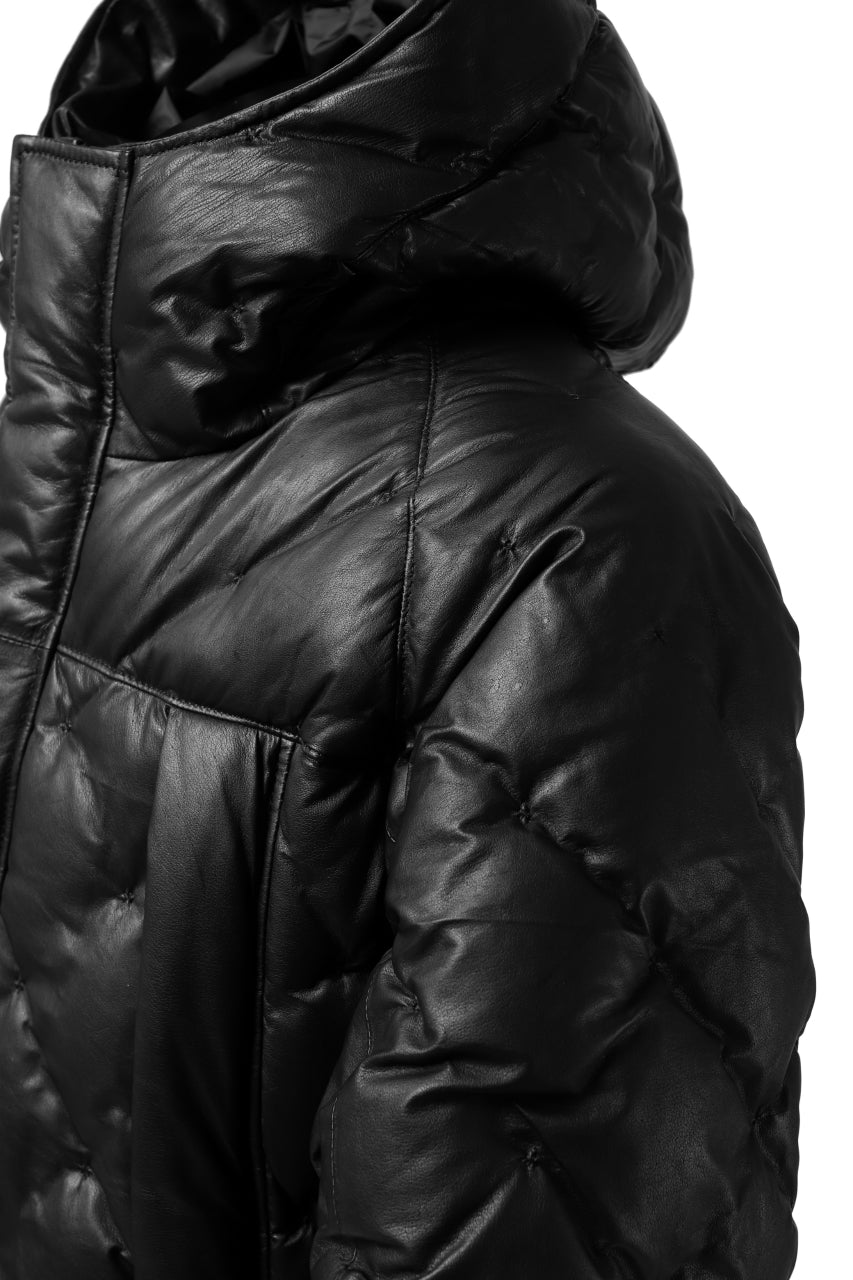 画像をギャラリービューアに読み込む, ISAMU KATAYAMA BACKLASH HOODED DOWN MOUNTAIN JACKET / KANGAROO + POLISH WHITE GOOSE (BLACK)