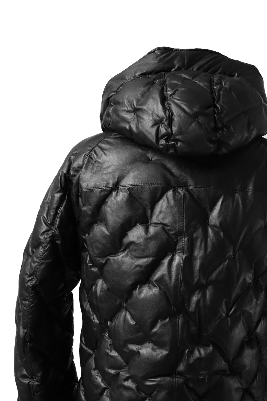 画像をギャラリービューアに読み込む, ISAMU KATAYAMA BACKLASH HOODED DOWN MOUNTAIN JACKET / KANGAROO + POLISH WHITE GOOSE (BLACK)
