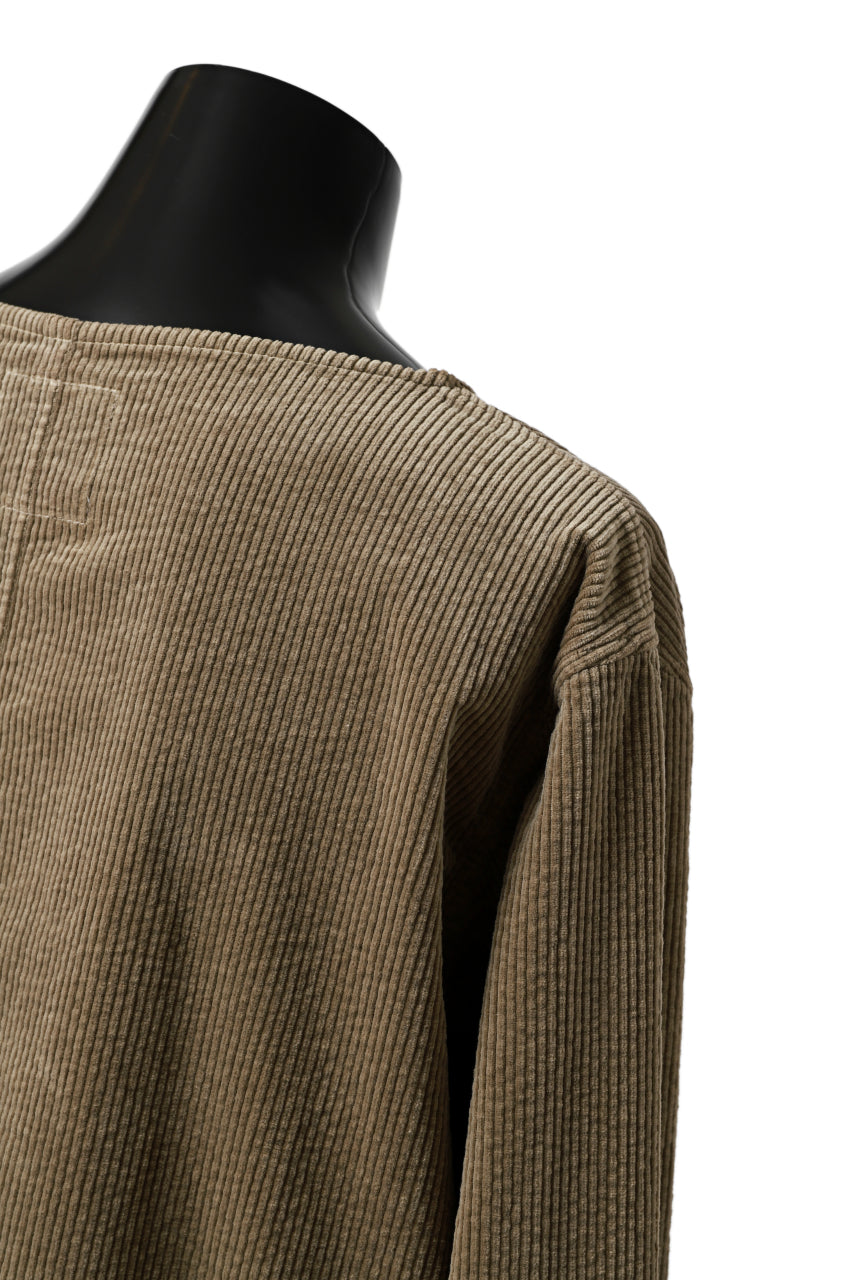 Load image into Gallery viewer, ISAMU KATAYAMA BACKLASH LOOSEY KNIT PULLOVER / PIGMENT PRINTED (GREY)